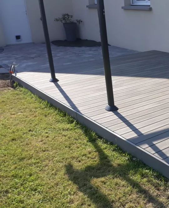Terrasse pergola bois