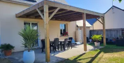 Pergola pour terrasse et jardin en  Loire-Atlantique