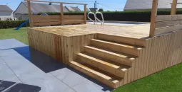 Pergola pour terrasse et jardin en  Loire-Atlantique