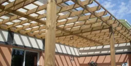 Pergola pour terrasse et jardin en  Loire-Atlantique